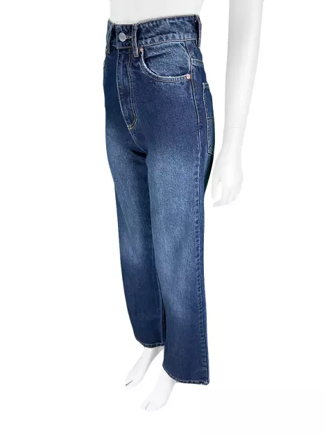 Calça Not Your Basic Denim Jeans Azul