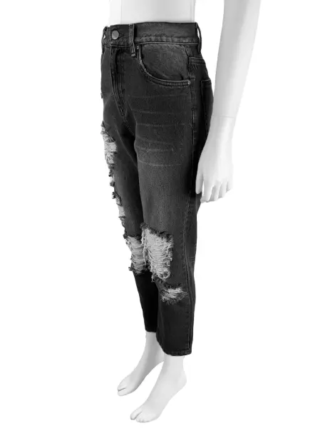Calça Not Your Basic Denim Jeans Cinza