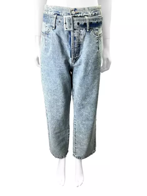 Calça Not Your Basic Denim Jeans Estonado Azul
