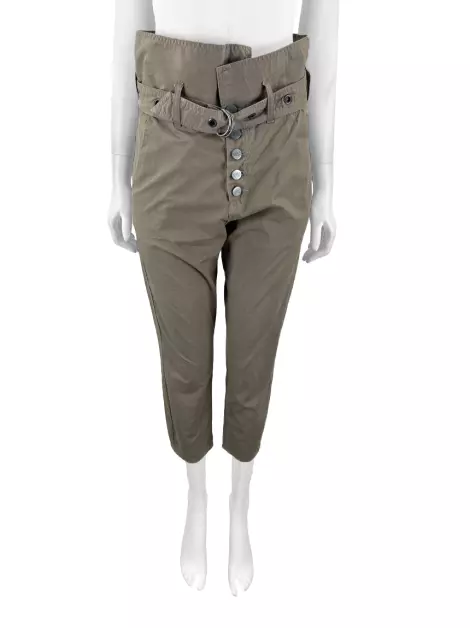 Calça Not Your Basic Denim Tecido Marrom