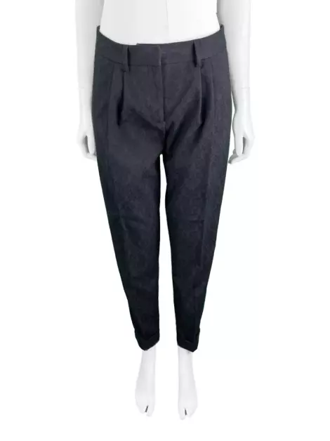 Calça Paul & Joe Alfaiataria Bordado Preto
