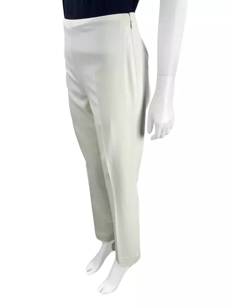 Calça Ralph Lauren Tecido Off White