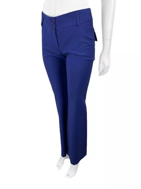 Calça Ricardo Almeida Flare Azul