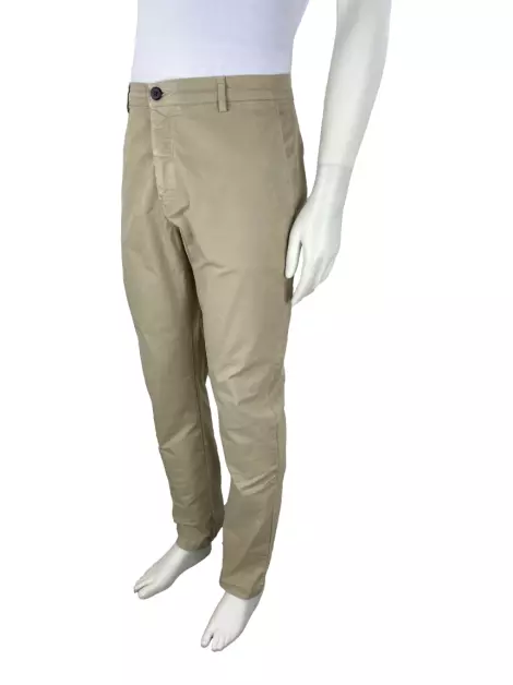 Calça Richards Custom Fit Caqui