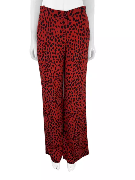 Calça Roberto Cavalli Tecido Estampado