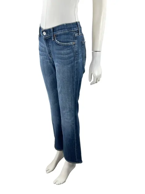 Calça Seven For All Mankind Bootcut Jeans Azul