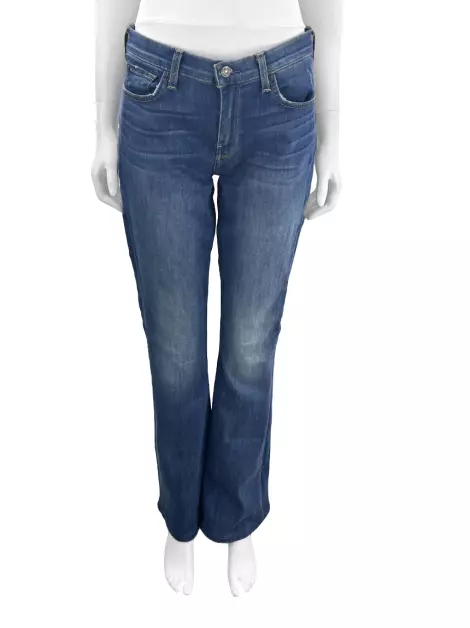 Calça Seven For All Mankind Charlize Jeans Azul