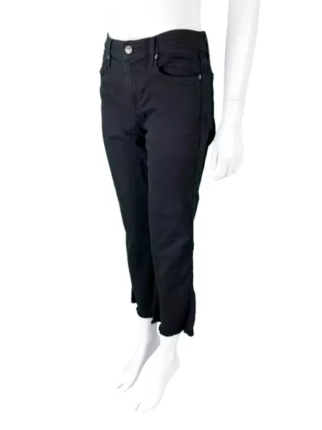 Calça Seven For All Mankind Cropped Boot Preto