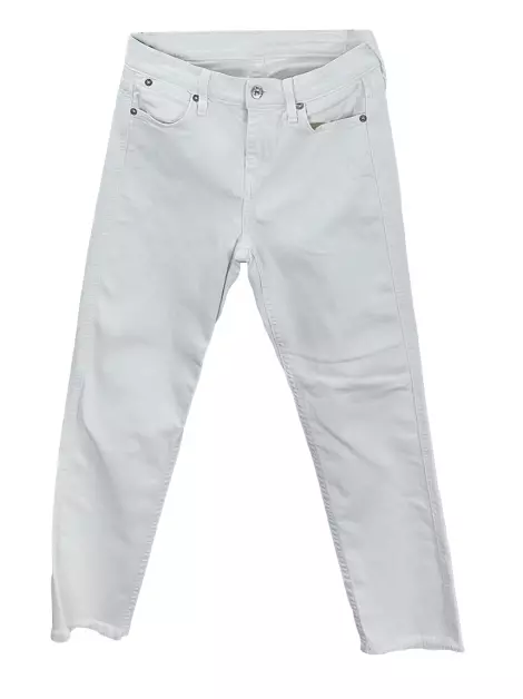 Calça Seven For All Mankind Jeans Branca