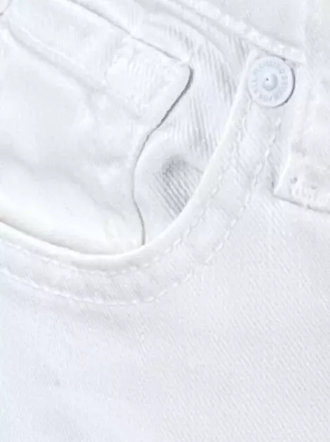 Calça Seven For All Mankind Jeans Branco Bootcut Branco