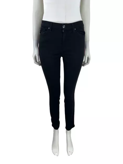 Calça Seven For All Mankind The High Waist Ankle Skinny