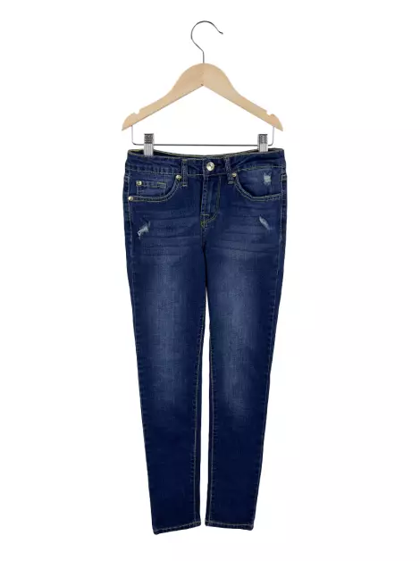 Calça Seven For All Mankind The Skinny Jeans Azul