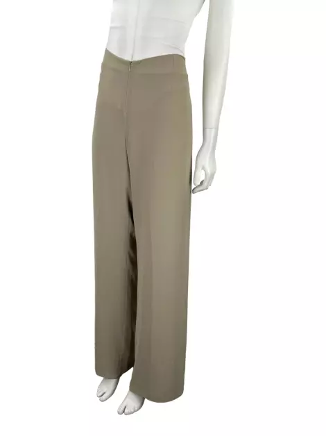 Calça Shoulder Pantalona Bege