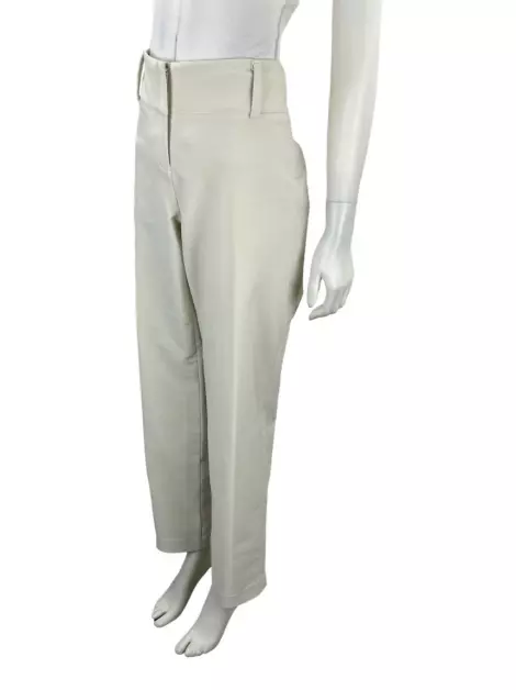 Calça Shoulder Reta Gelo