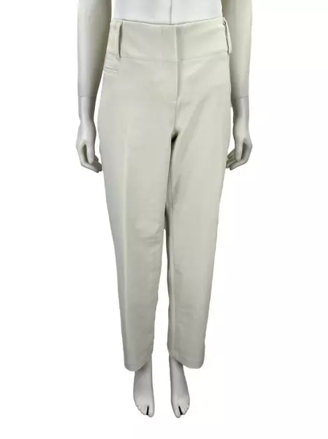 Calça Shoulder Reta Gelo