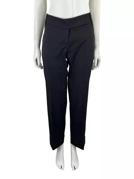 Calça Shoulder Reta Preta