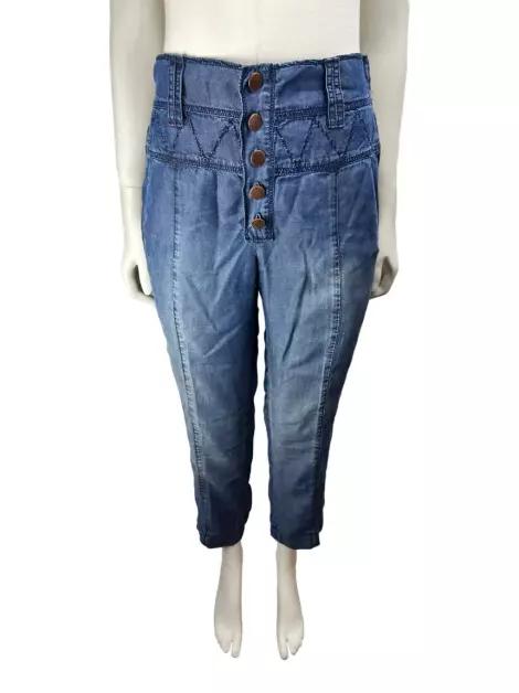 Calça Sophia Hegg Denim Azul