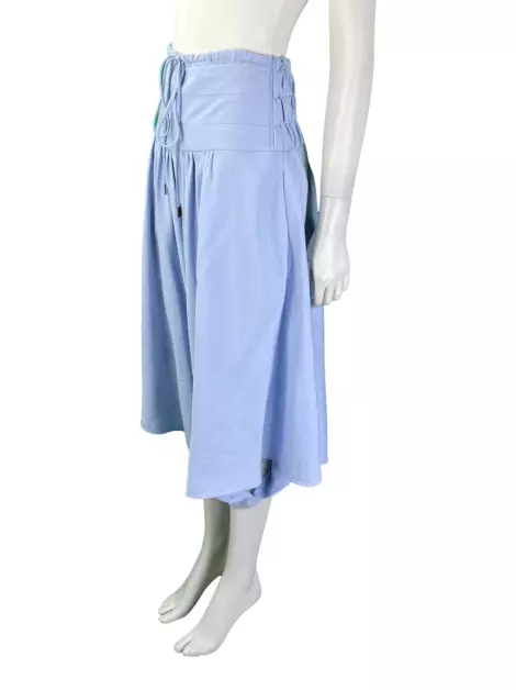 Calça Sophia Hegg Pantacourt Azul