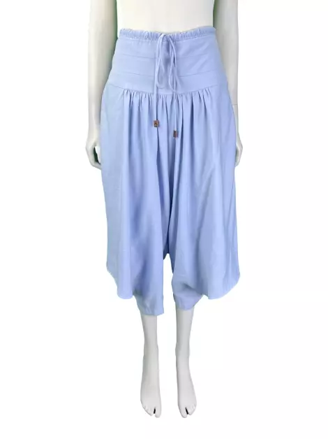 Calça Sophia Hegg Pantacourt Azul