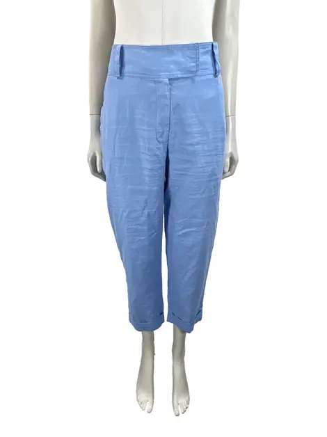 Calça SouQ Linho Azul Claro