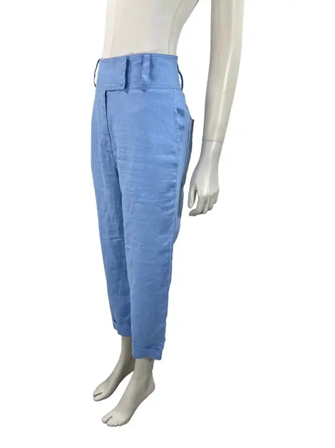 Calça SouQ Linho Azul Claro