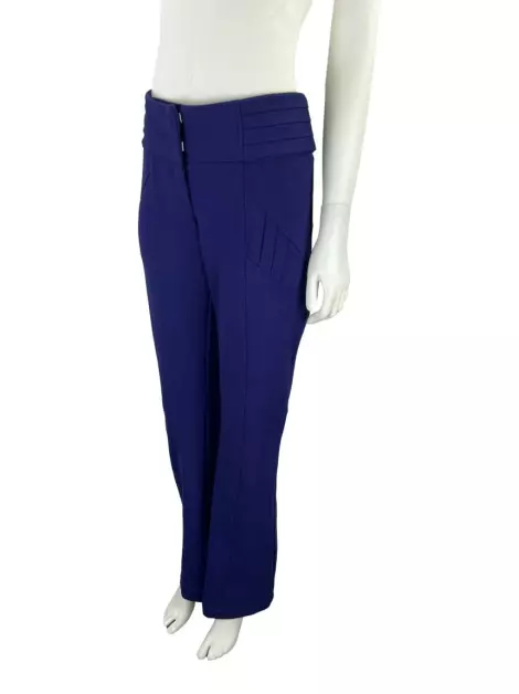 Calça Spezzato Tecido Azul