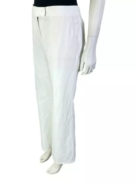 Calça Stella Mccartney Flare Off White