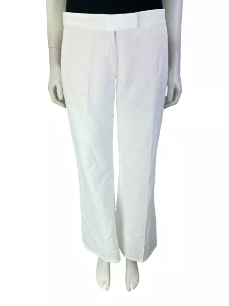 Calça Stella Mccartney Flare Off White
