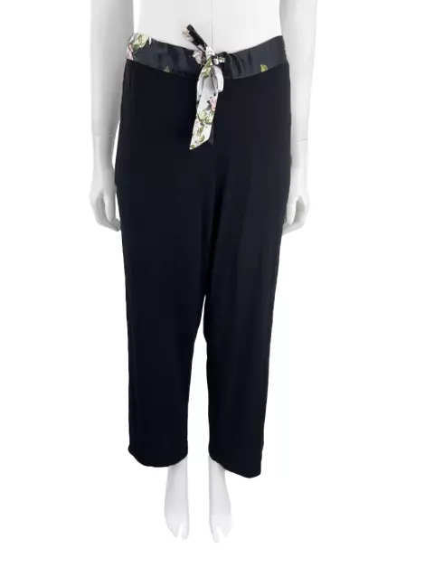 Calça Ted Baker Amarração Preta