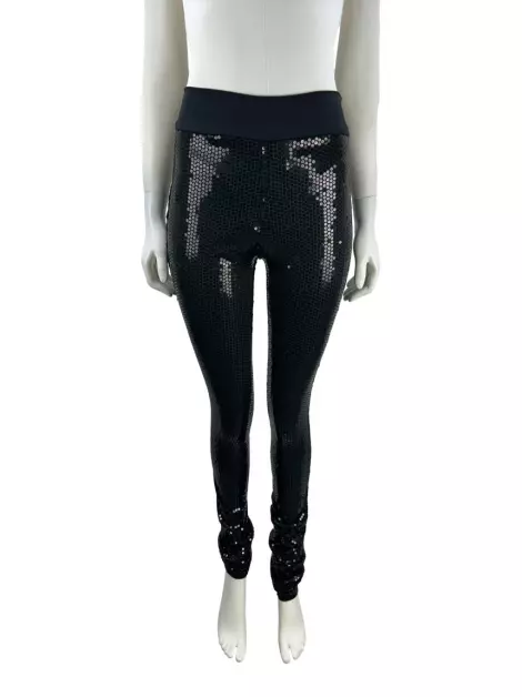 Calça Tig Paetê Preto