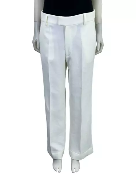 Calça Tig Texturizada Branca