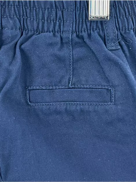Calça Tommy Hilfiger Tecido Azul Marinho