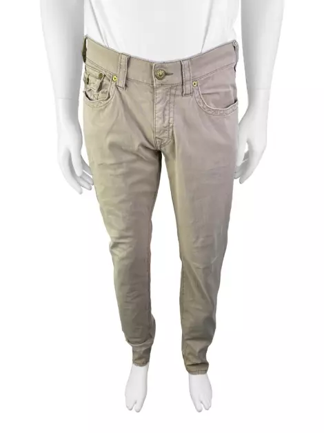 Calça True Religion Tecido Bege