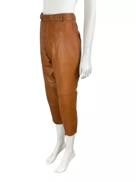 Calça Verosenso Couro Marrom