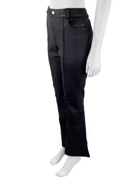 Calça Verosenso Couro Preta