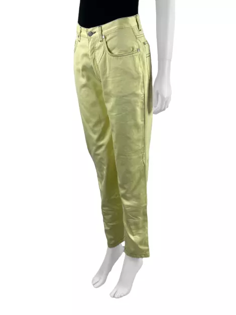 Calça Versace Classic V2 Jeans Amarelo