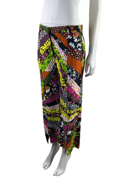 Calça Versace Estampada Multicolor