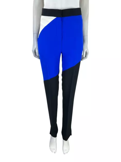 Calça Versace Seda Tricolor