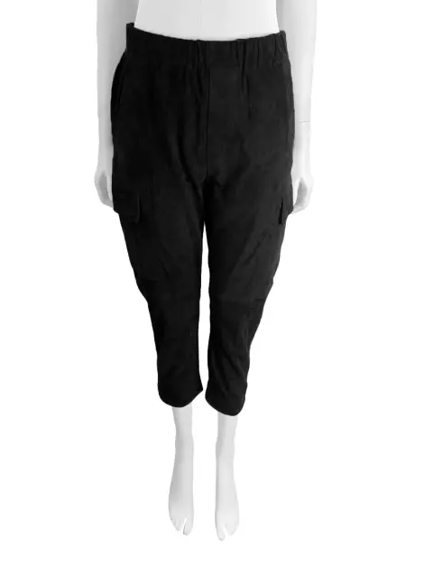 Calça Vince. Texturizada Preto
