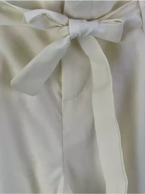 Calça Zara Tecido Branco