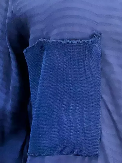 Camisa A. Brand Tecido Azul