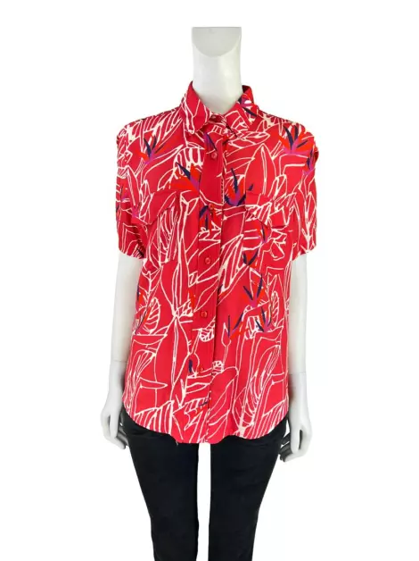 Camisa A. Brand Tecido Estampado
