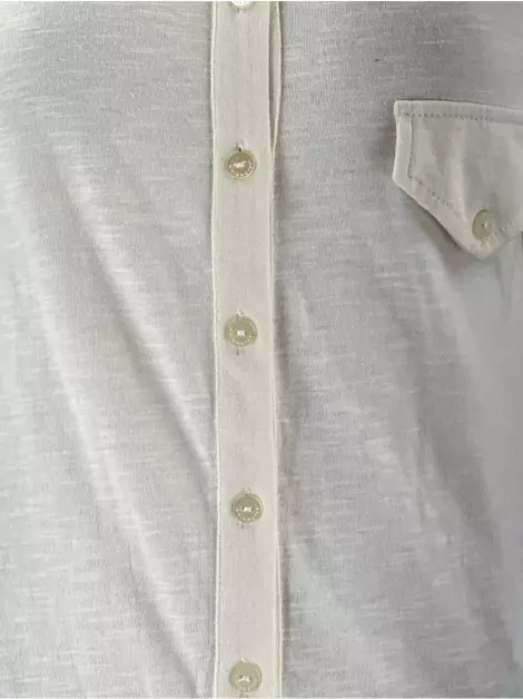 Camisa A. Niemeyer Tecido Off-White