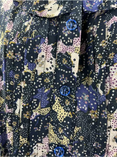 Camisa Adriana Barra Babados Estampada