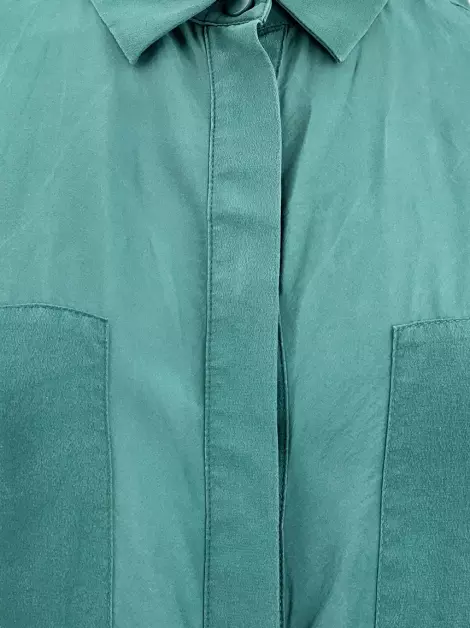 Camisa Alexander Wang T Tecido Verde