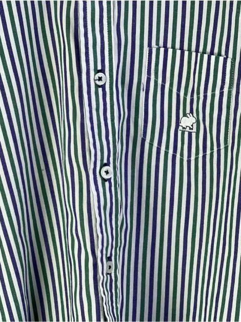 Camisa Baby Cottons Listras Coloridas