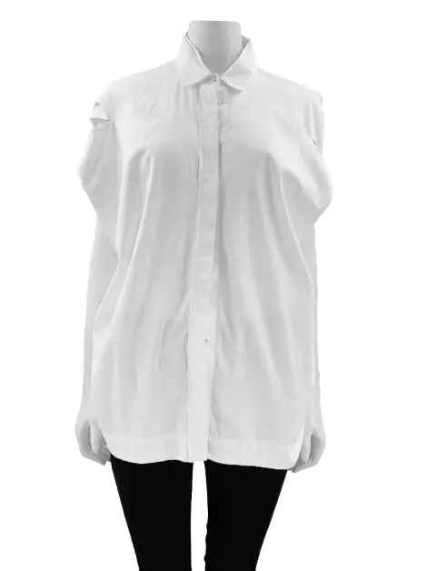 Camisa Bally Tecido Branco