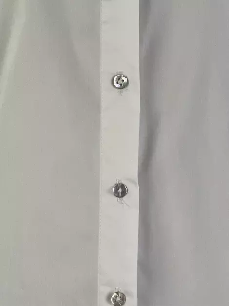 Camisa Brooksfield Manga 7/8 Branca