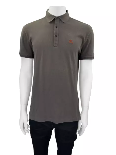 Camisa Burberry Tecido Marrom