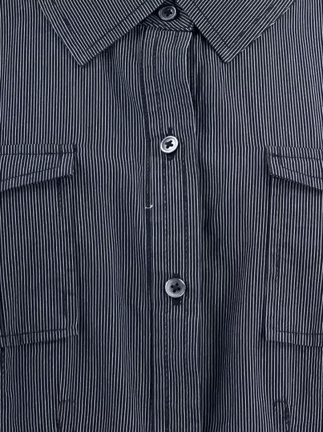 Camisa Calvin Klein Reta Cinza
